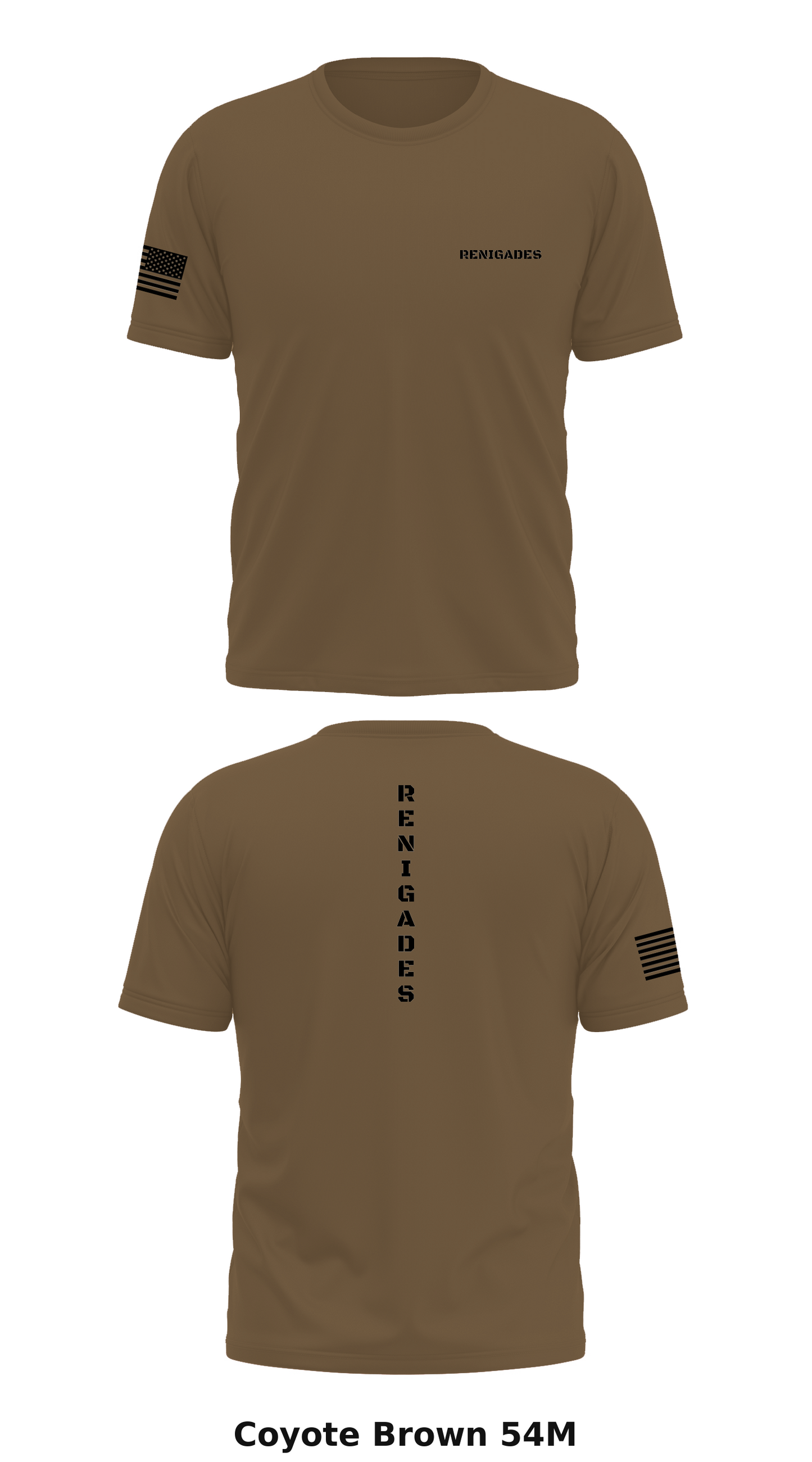 Renigades Store 1 Core Men's SS Performance Tee - 54M