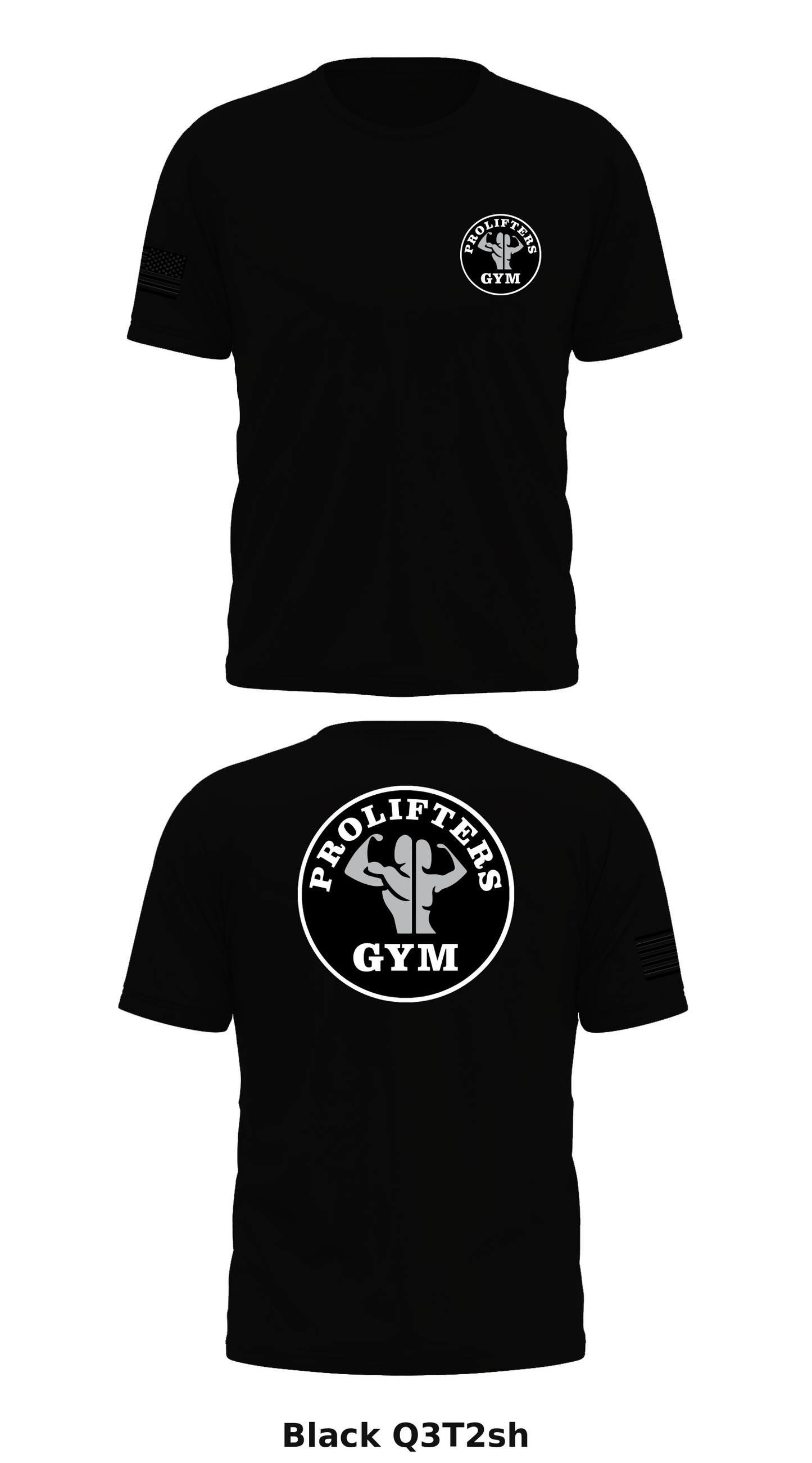 PROLIFTS Store 1 Core Men's SS Performance Tee - Q3T2sh