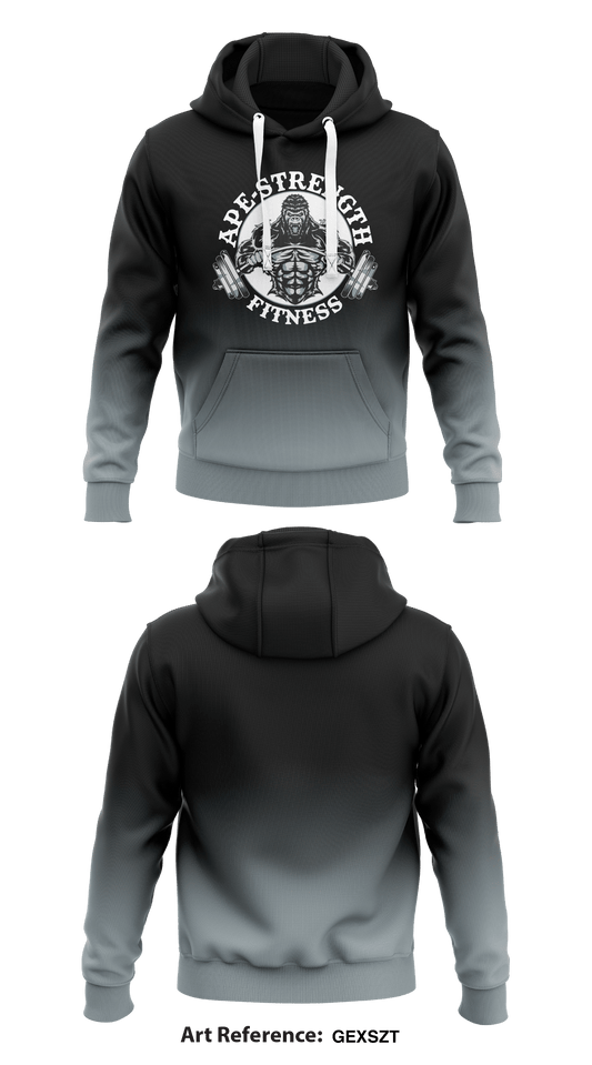 APE STRENGTH FITNESS Store 1  Core Men's Hooded Performance Sweatshirt - GeXSZT