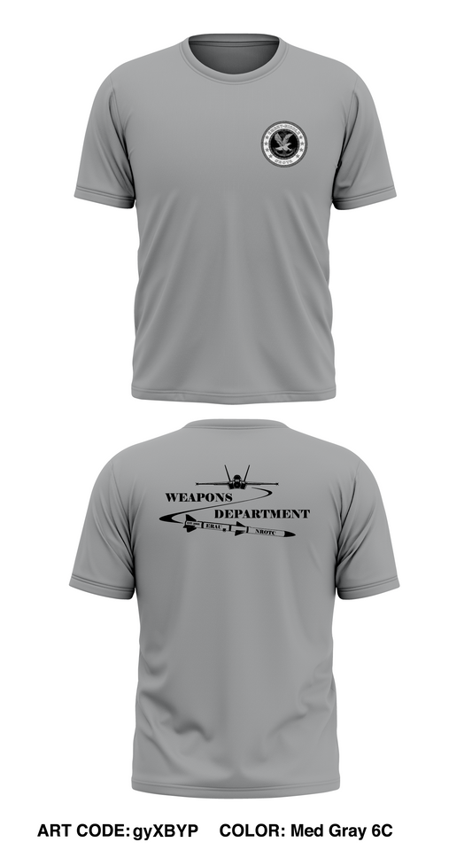 Embry-Riddle Aeronautical University NROTC Store 1 Core Men's SS Performance Tee - gyXBYP