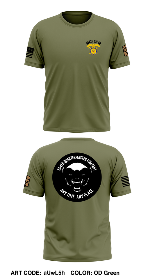 564th Quartermaster Company, honey badgers Store 1 Core Men's SS Performance Tee - aUwL5h