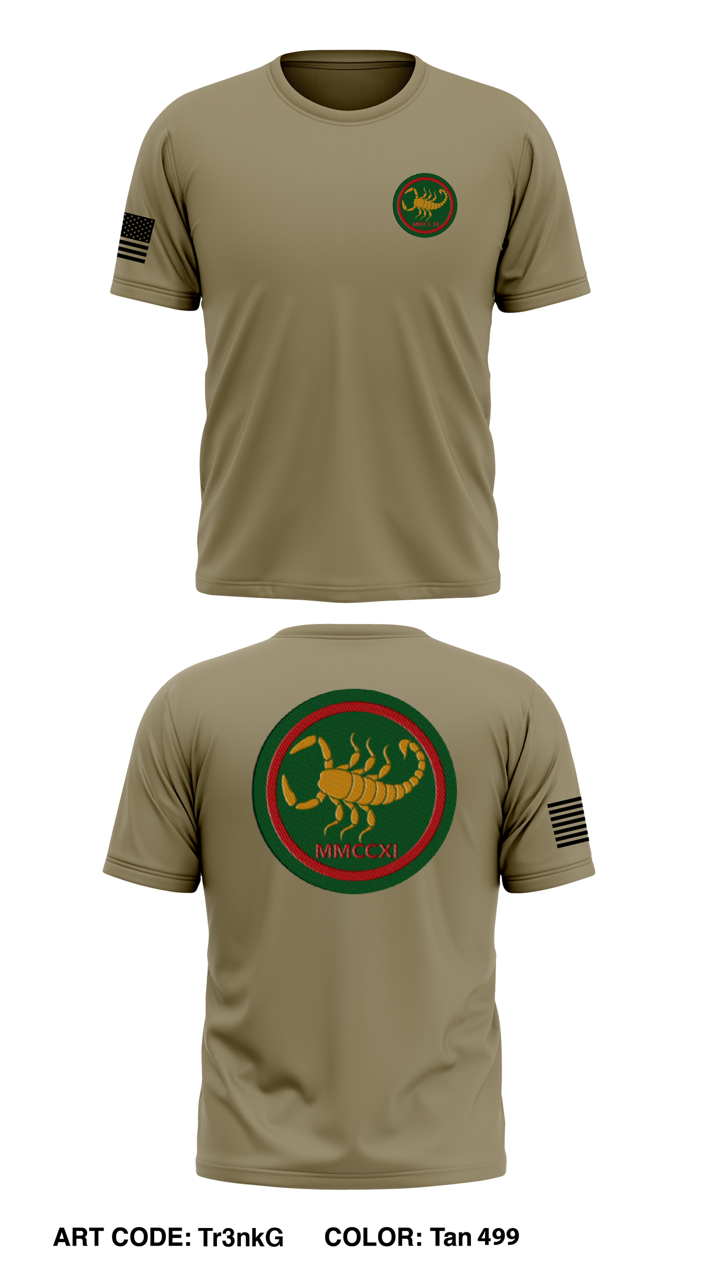 ODA 2211 Store 1 Core Men's SS Performance Tee - Tr3nkG