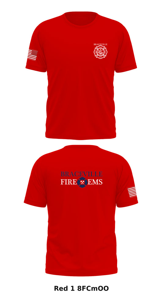 Braceville Fire Protection District Store 1 Core Men's SS Performance Tee - 8FCmOO