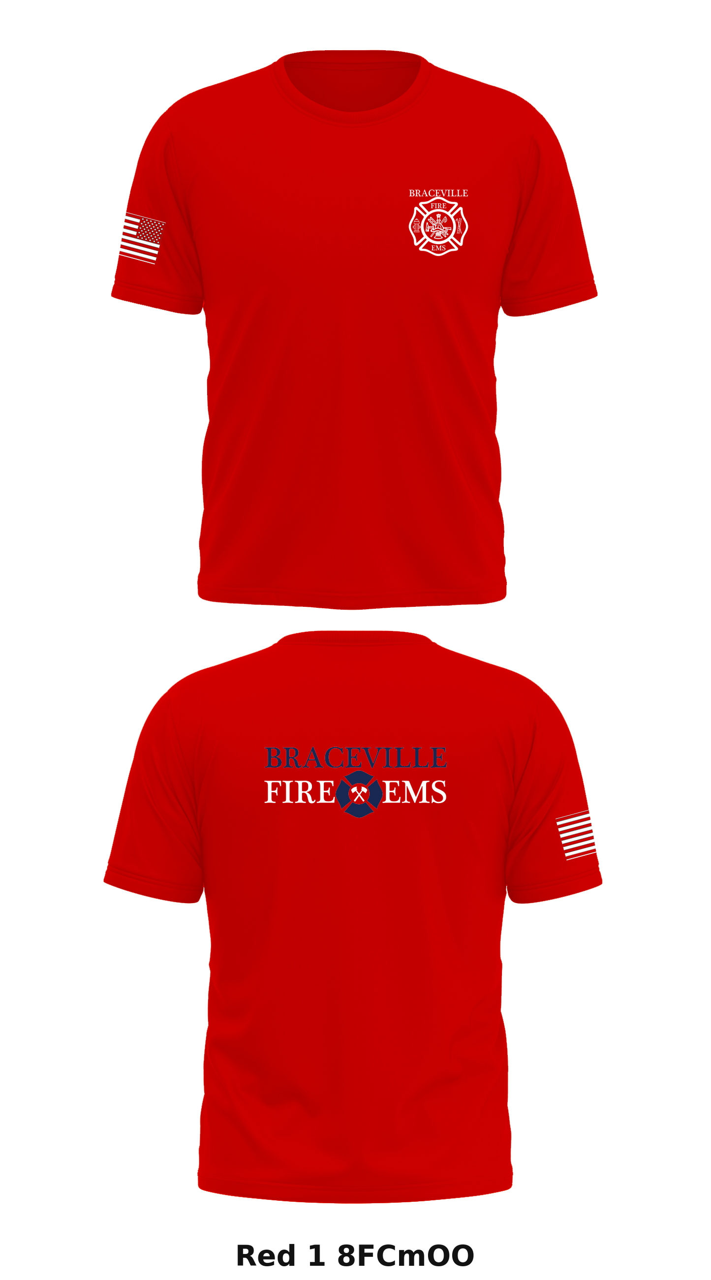 Braceville Fire Protection District Store 1 Core Men's SS Performance Tee - 8FCmOO