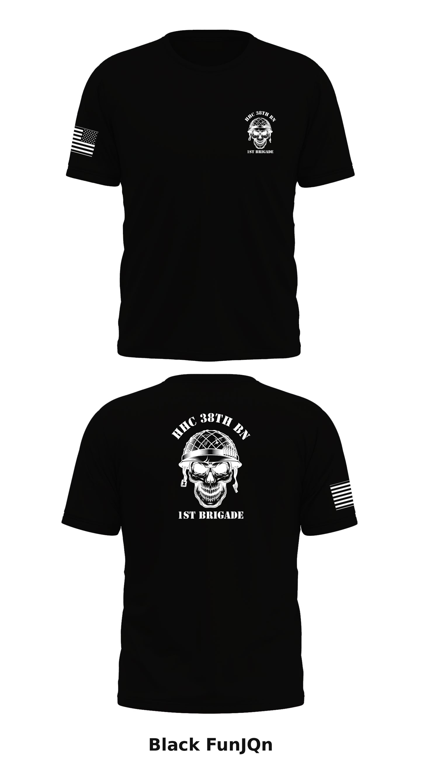 HHC 38th BN 1st Brigade Store 1 Core Men's SS Performance Tee - FunJQn