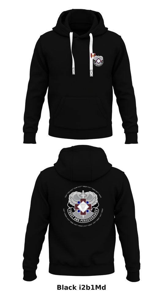 16TH HOSPITAL CENTER Store 1  Core Men's Hooded Performance Sweatshirt - i2b1Md