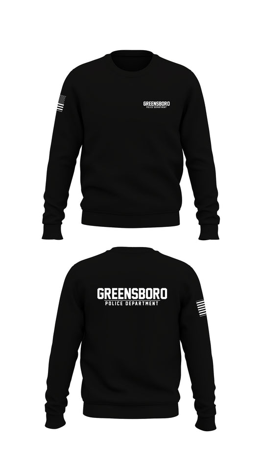 GREENSBORO PD Store 1 Core Men's Crewneck Performance Sweatshirt - 3|G