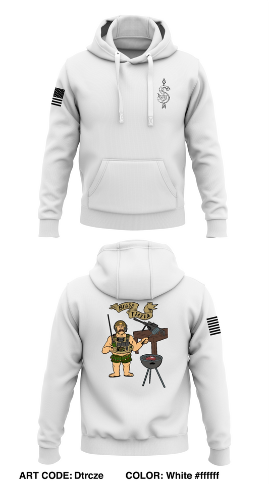 HHC  1/121 in/ 48th bgde  Store 1  Core Men's Hooded Performance Sweatshirt - Dtrcze