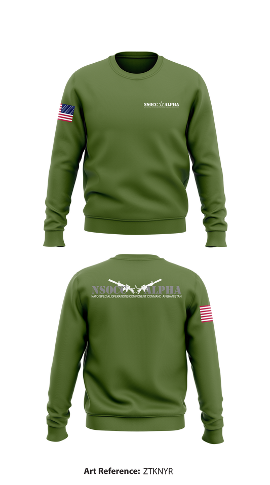 NSOCC- A Store 1 Core Men's Crewneck Performance Sweatshirt - ZTKnYR