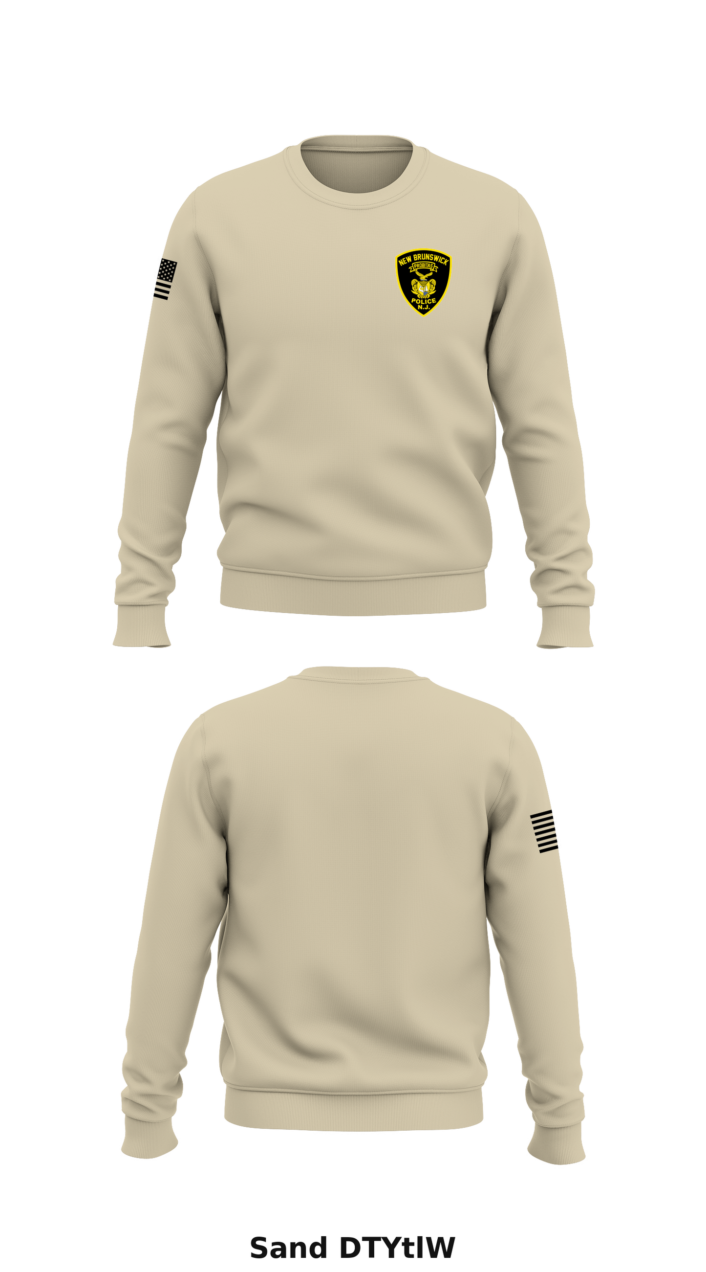 Squad 3 Store 1 Core Men's Crewneck Performance Sweatshirt - DTYtlW