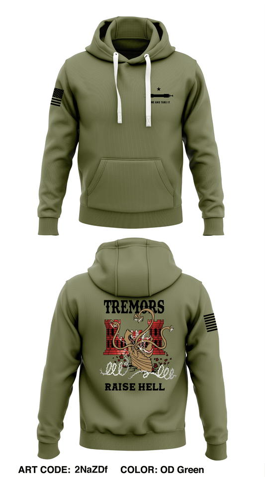 1st Platoon ACOY 8BEB Store 1  Core Men's Hooded Performance Sweatshirt - 2NaZDf