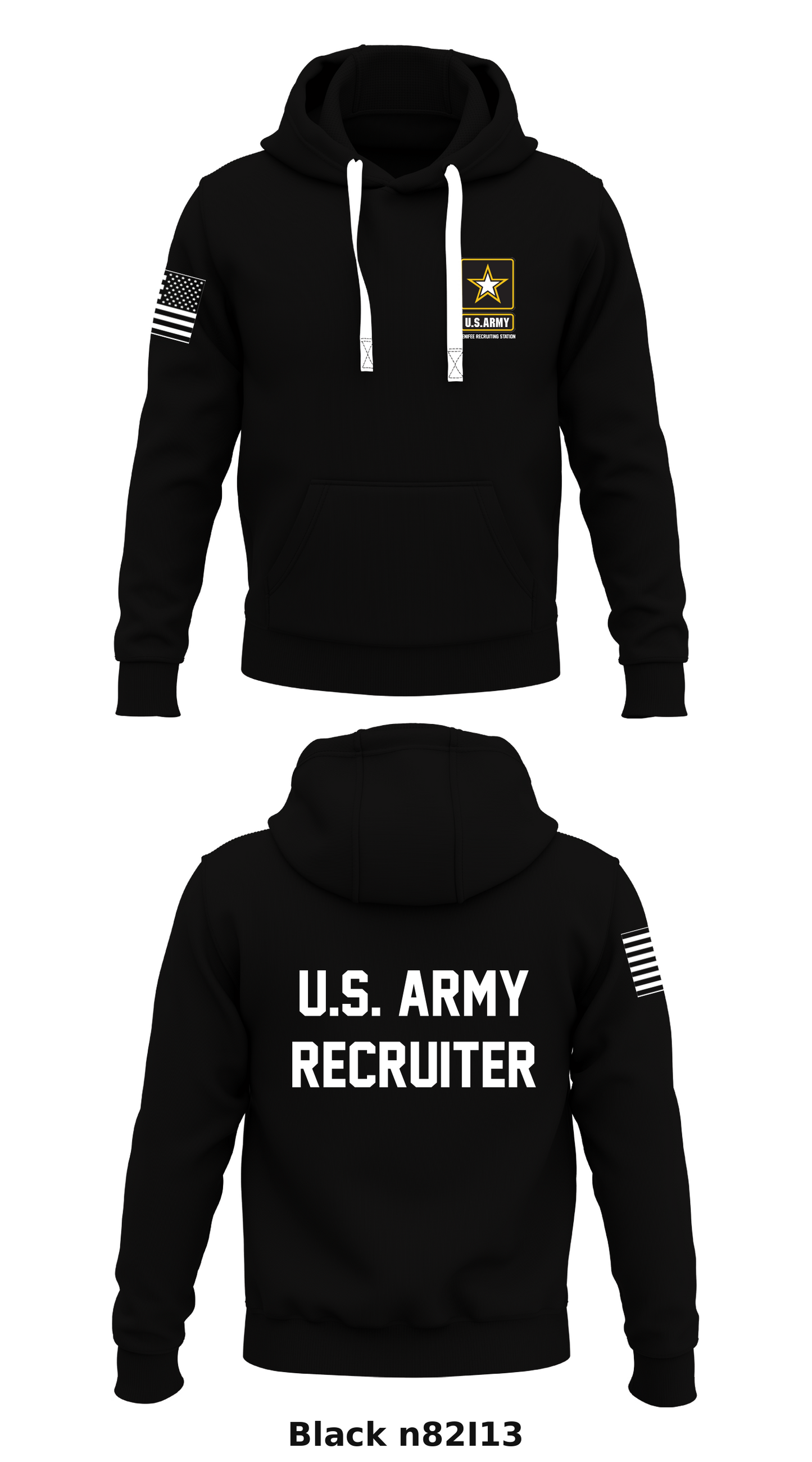 US ARMY MENIFEE RECRUITING STATION Store 1  Core Men's Hooded Performance Sweatshirt - n82I13