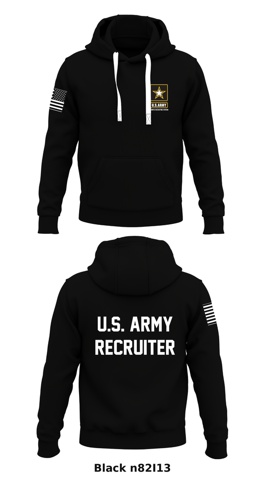 US ARMY MENIFEE RECRUITING STATION Store 1  Core Men's Hooded Performance Sweatshirt - n82I13