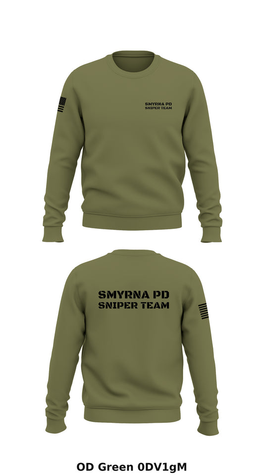 Smyrna Police Department/Sniper Team Store 1 Core Men's Crewneck Performance Sweatshirt - 0DV1gM