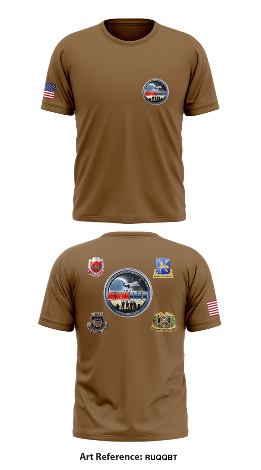 Army GEOINT Battalion  Short-Sleeve Hybrid Performance Shirt Core Men's Hooded Performance Sweatshirt - ruqQbt