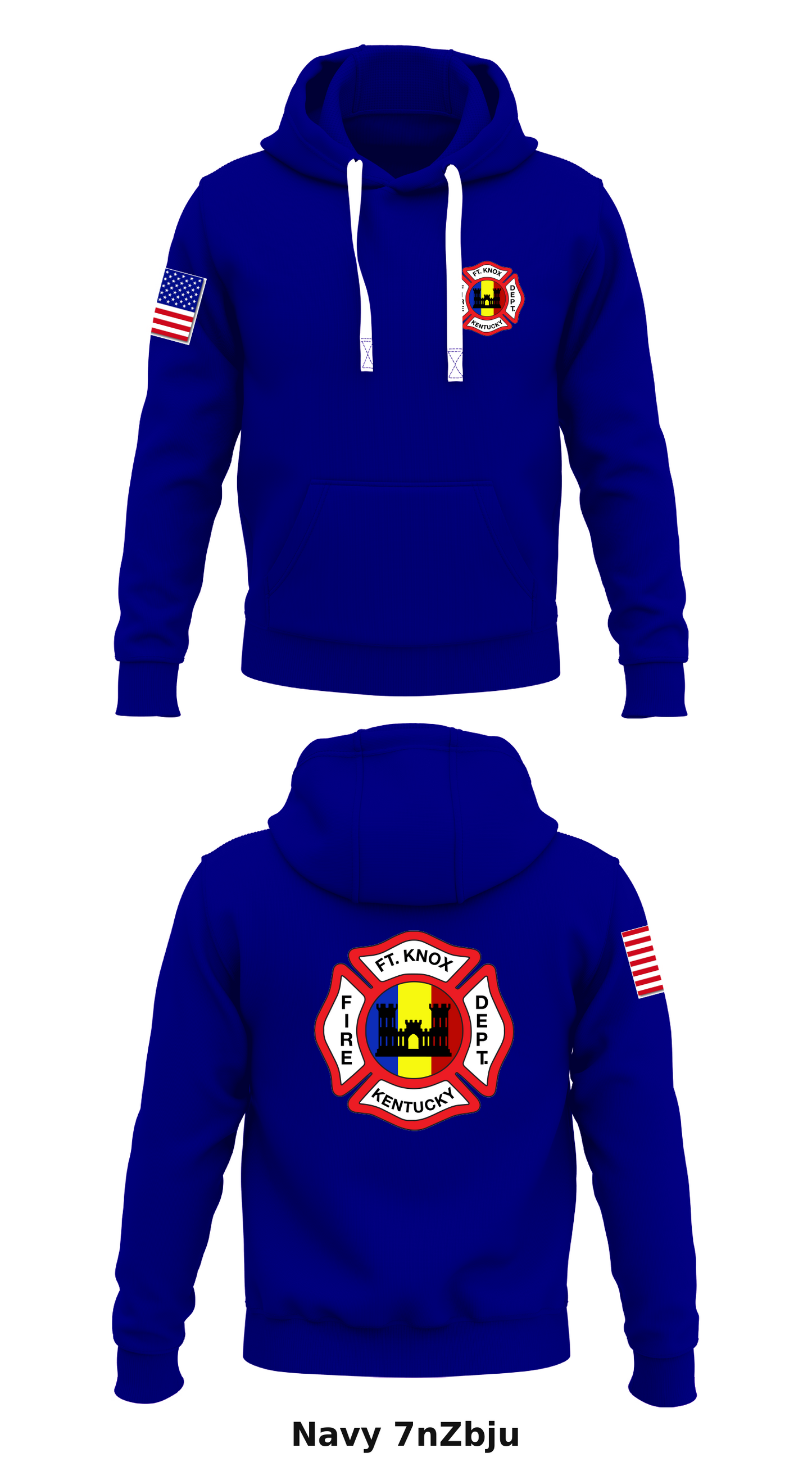 FORT KNOX FIRE DEPARTMENT  Store 1  Core Men's Hooded Performance Sweatshirt - 7nZbju