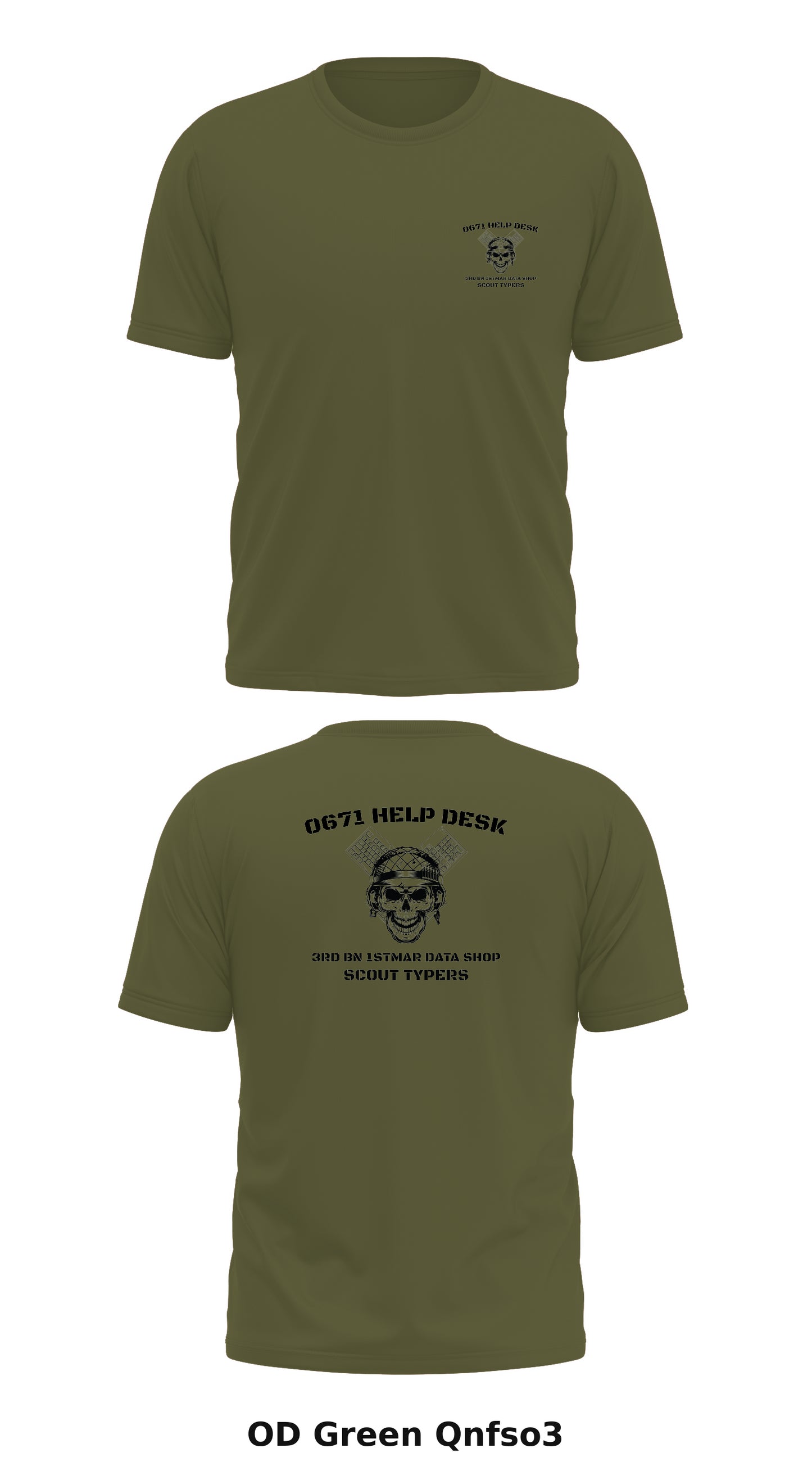 3rd Battalion 1st marines Store 1 Core Men's SS Performance Tee - Qnfso3