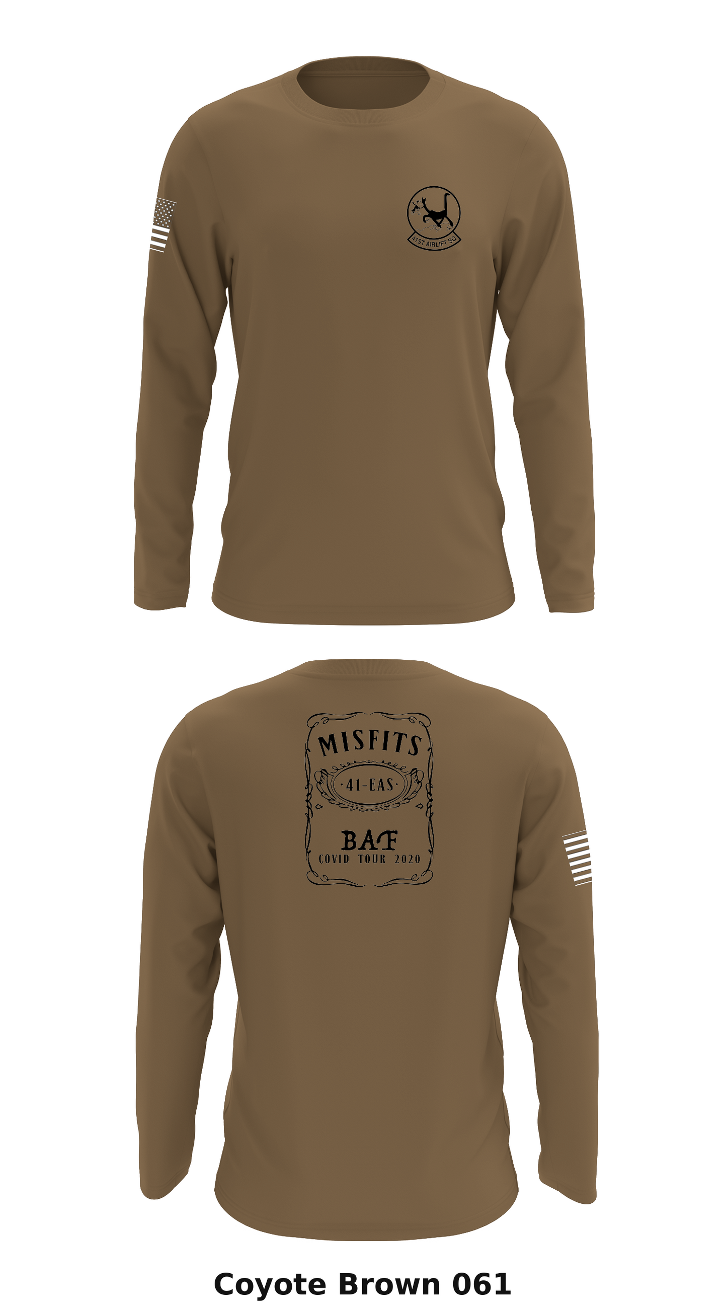 41 EAS Store 1 Core Men's LS Performance Tee - 61