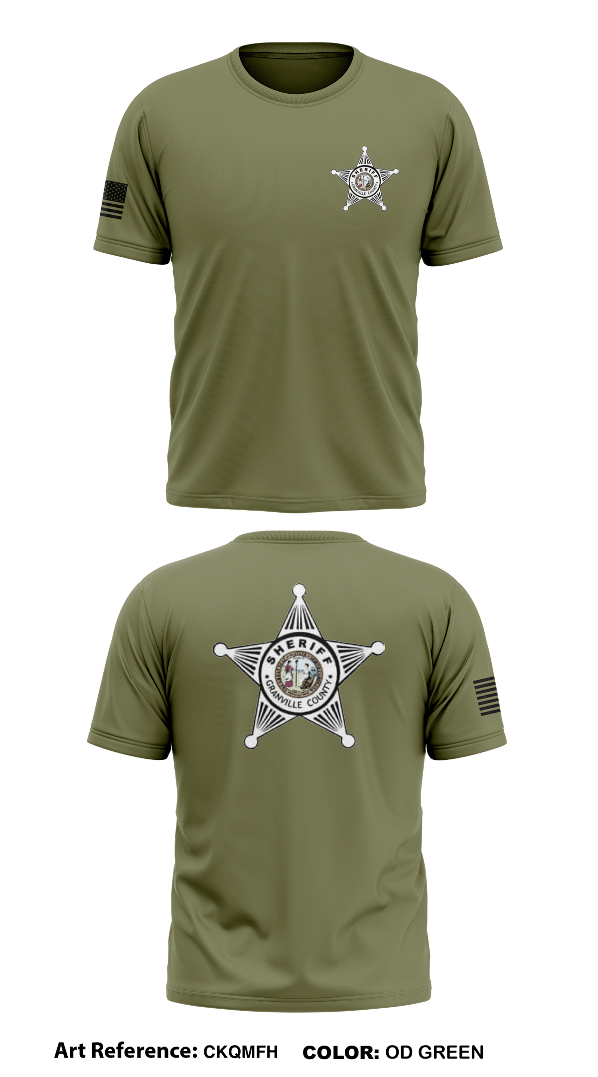 Granville County S.O. Interdiction  Store 1 Core Men's SS Performance Tee - ckqMFh