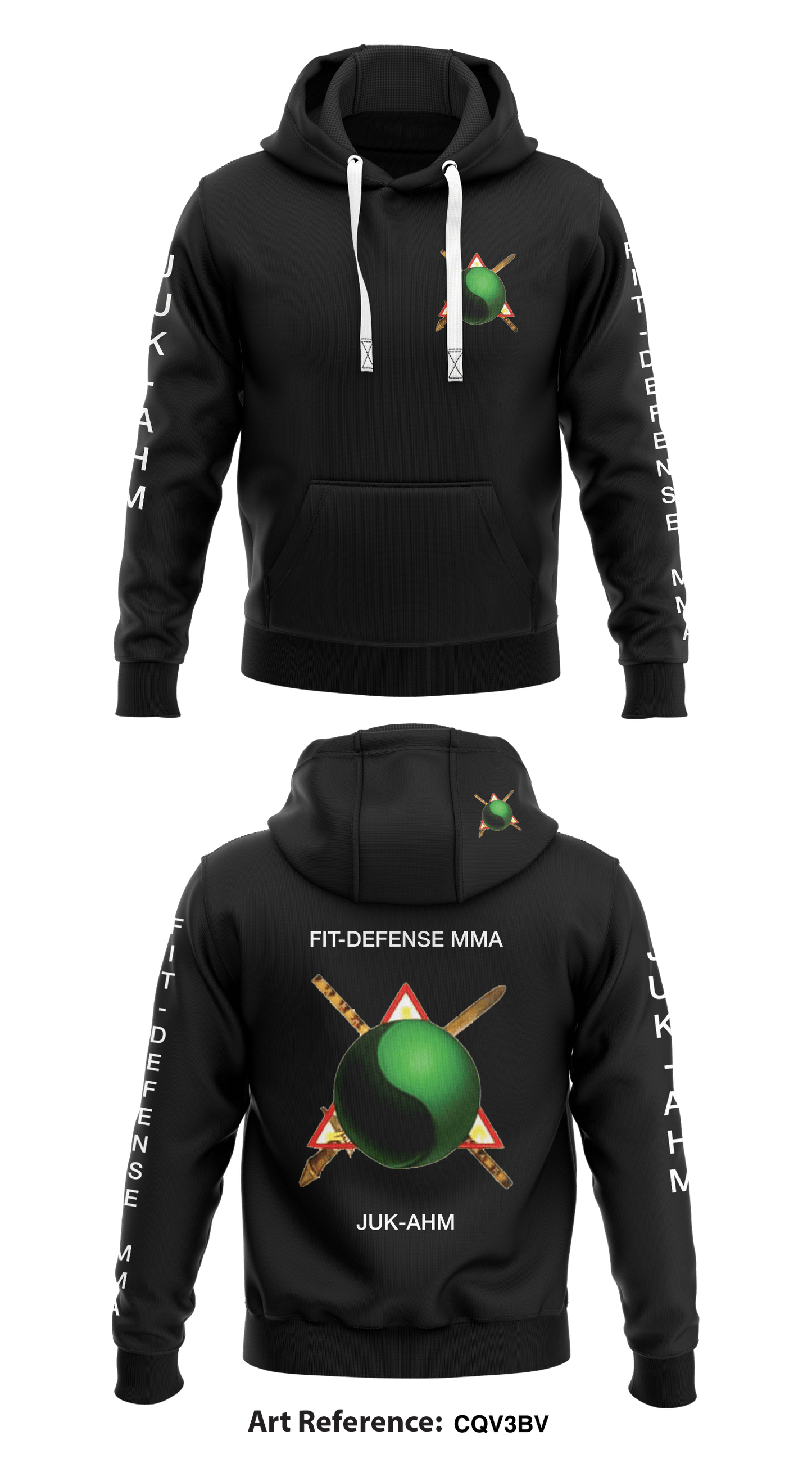 Fit-Defense MMA Store 1  Core Men's Hooded Performance Sweatshirt - CQV3Bv