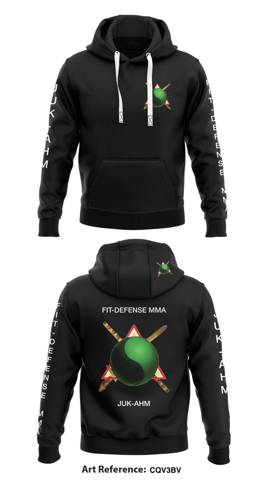 Fit-Defense MMA Store 1  Core Men's Hooded Performance Sweatshirt - CQV3Bv