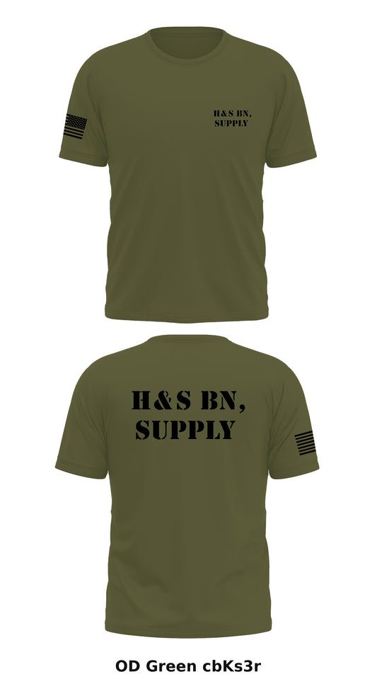 H & S BN, Supply Store 1 Core Men's SS Performance Tee - cbKs3r