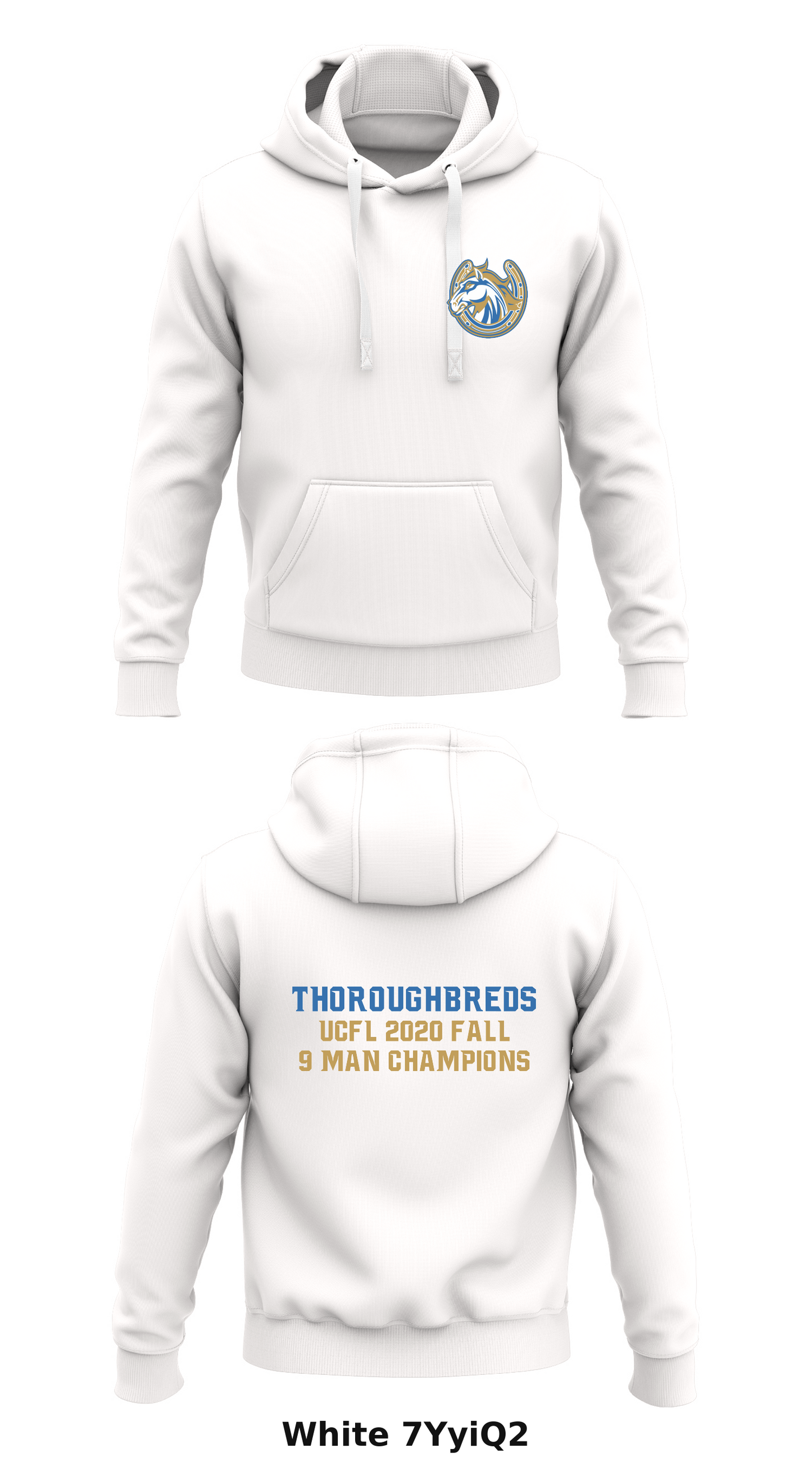 THOROUGHBREDS  Store 1  Core Men's Hooded Performance Sweatshirt - 7YyiQ2