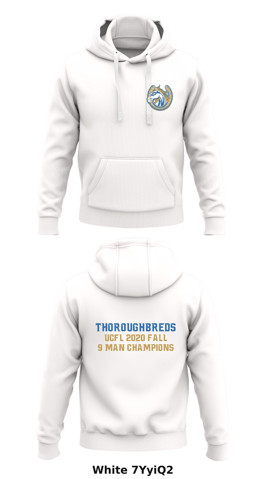 THOROUGHBREDS  Store 1  Core Men's Hooded Performance Sweatshirt - 7YyiQ2