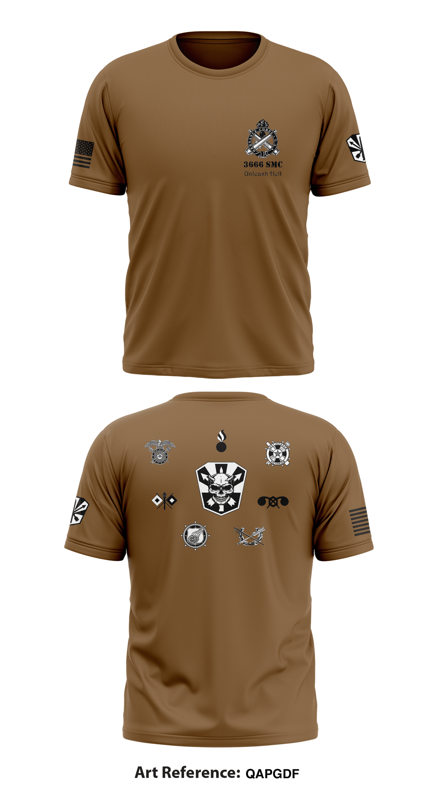 3666th Support Maintenance Company Store 1 Core Men's SS Performance Tee - qaPGdF