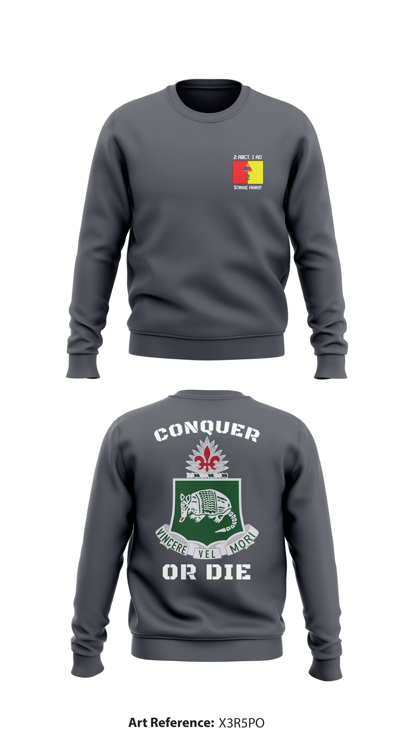 2/1 1-35 AR Store 1 Core Men's Crewneck Performance Sweatshirt - X3R5po
