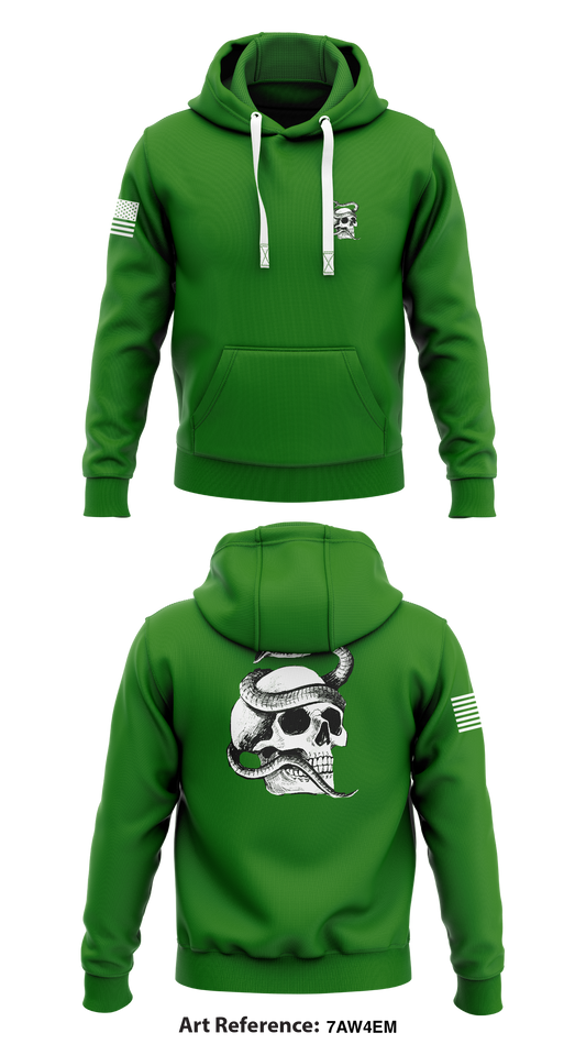 Charlie company  Store 1  Core Men's Hooded Performance Sweatshirt - 7aw4em