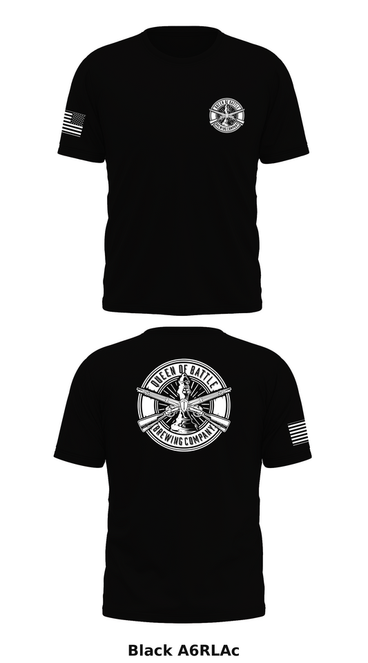 Queen of Battle Brewing Company Store 1 Core Men's SS Performance Tee - A6RLAc