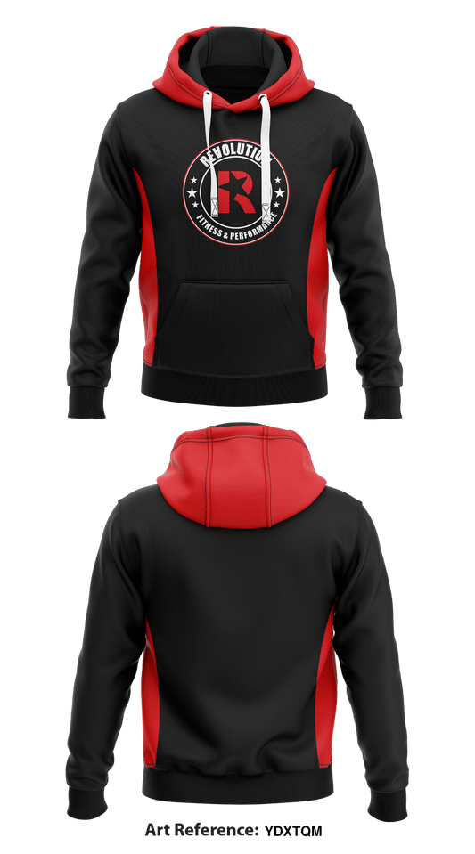 Revolution Fitness Store 1  Core Men's Hooded Performance Sweatshirt - YDxTQm