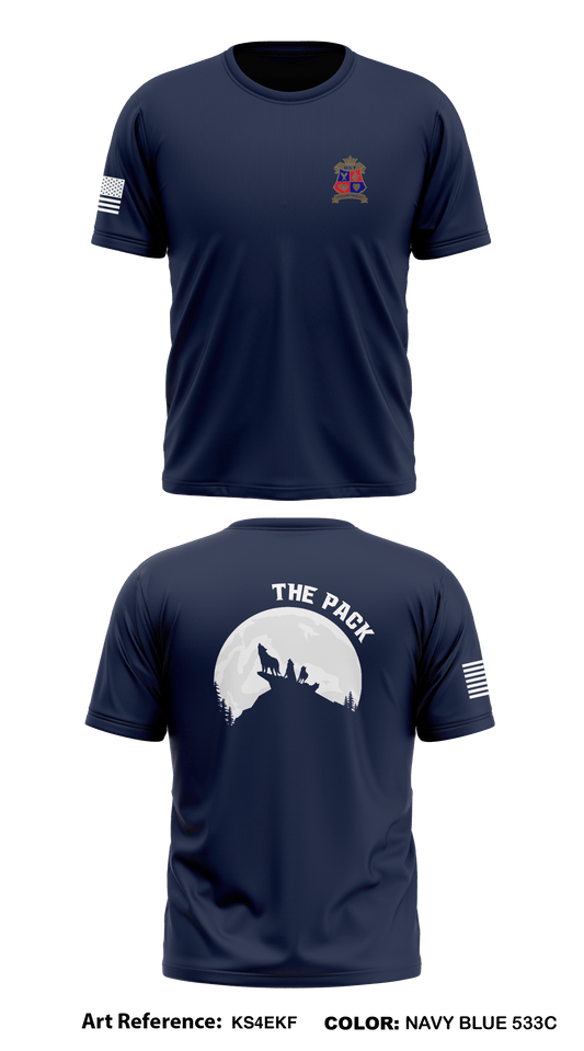 Theta Nu Psi Military Fraternity Inc Store 1 Core Men's SS Performance Tee - kS4eKf