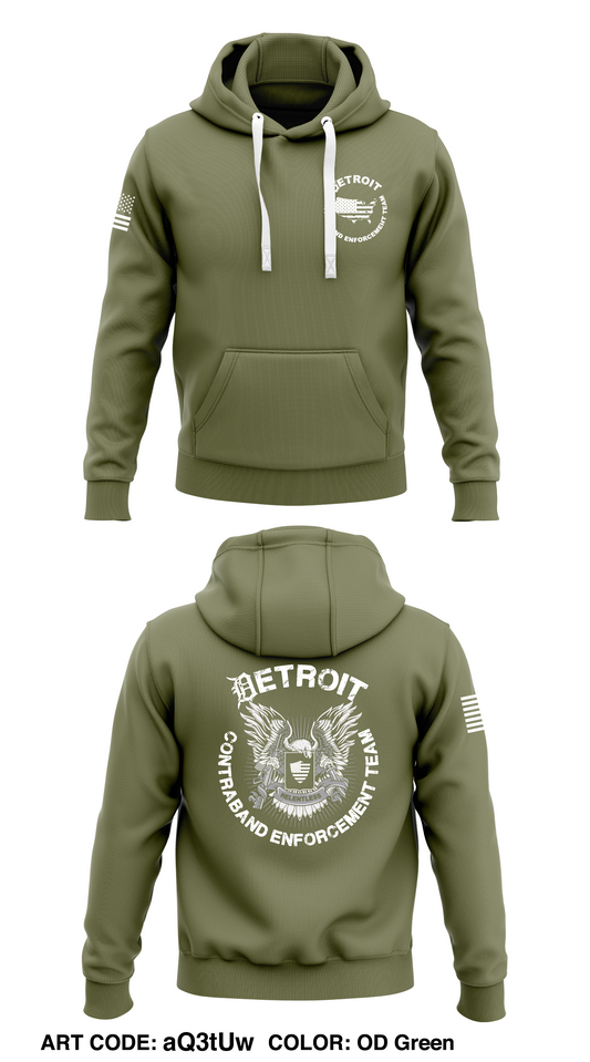 DCET Store 1  Core Men's Hooded Performance Sweatshirt - aQ3tUw