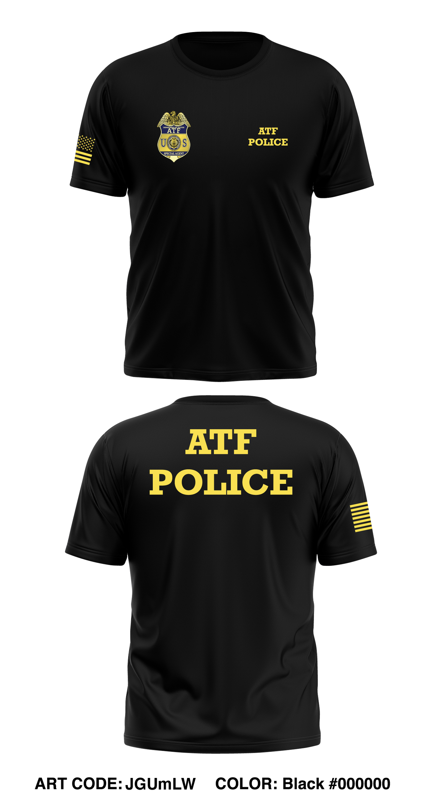 ATF Store 1 Core Men's SS Performance Tee - JGUmLW