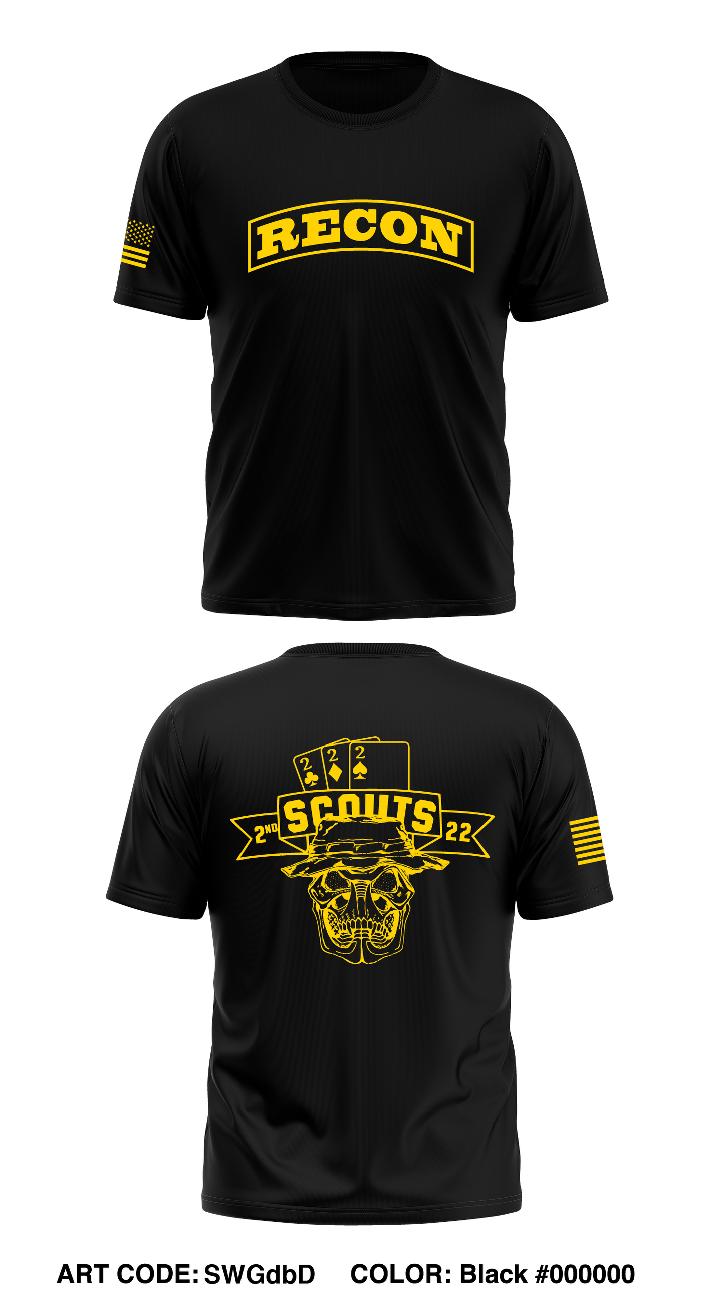 Scouts 2-22 IN Store 1 Core Men's SS Performance Tee - SWGdbD