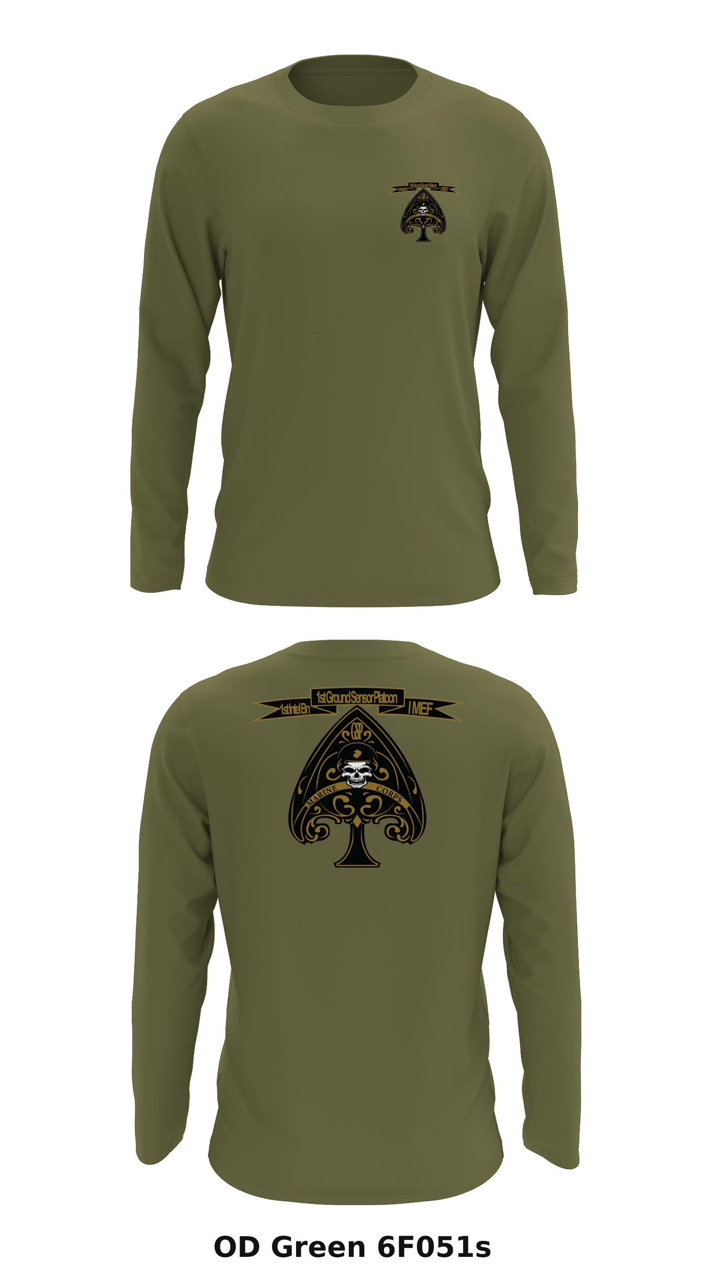 1st GSP Store 1 Core Men's LS Performance Tee - 6F051s