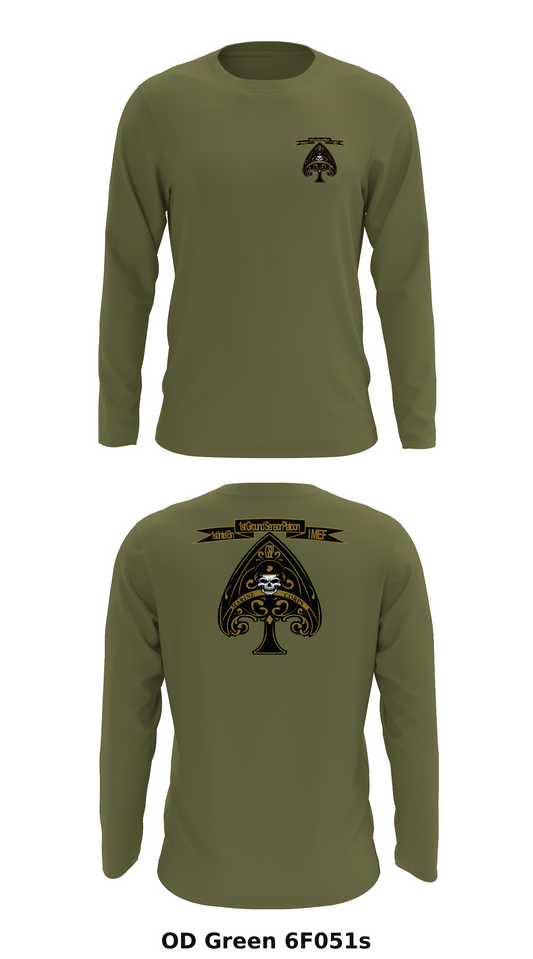 1st GSP Store 1 Core Men's LS Performance Tee - 6F051s