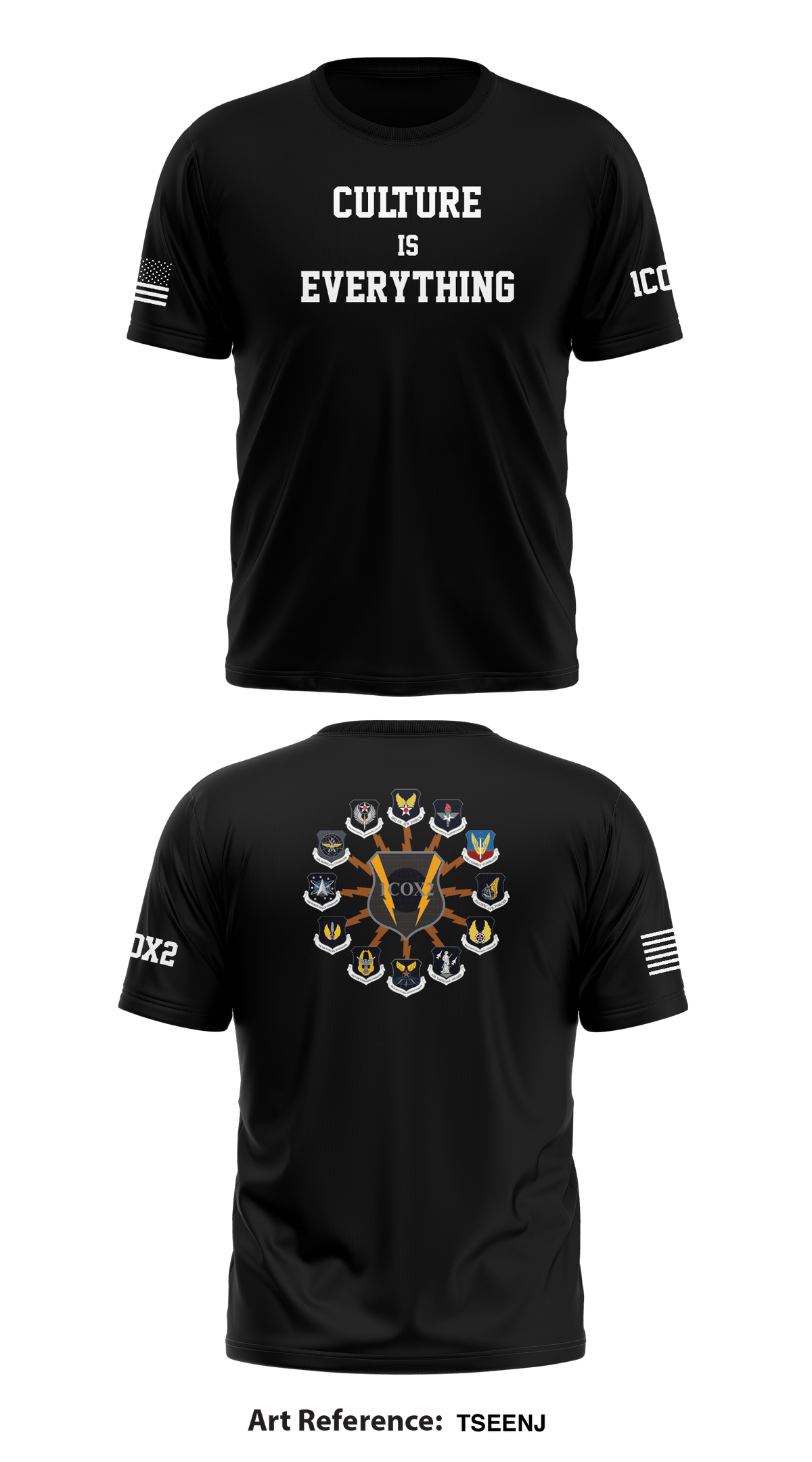 1C0X2 Store 1 Core Men's SS Performance Tee - tseenJ