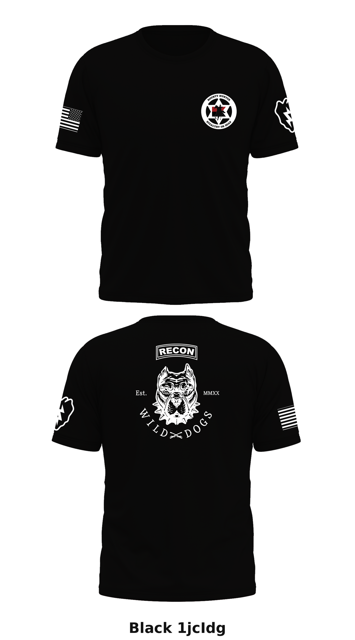 Wild dogs Store 1 Core Men's SS Performance Tee - 1jcIdg
