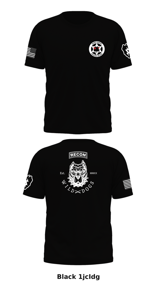Wild dogs Store 1 Core Men's SS Performance Tee - 1jcIdg