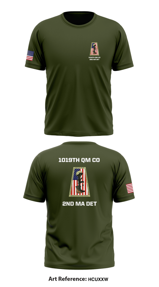 1019th QM CO 2nd MA DET Store 1 Core Men's SS Performance Tee - hCUXXw