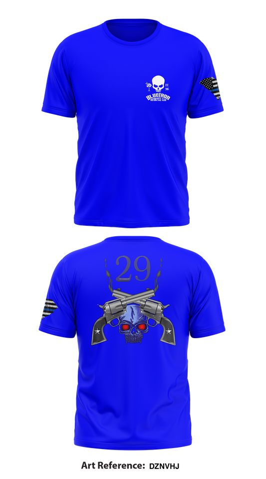 Blue Iron LE/MC South Carolina Original Store 1 Core Men's SS Performance Tee - DZnvhJ