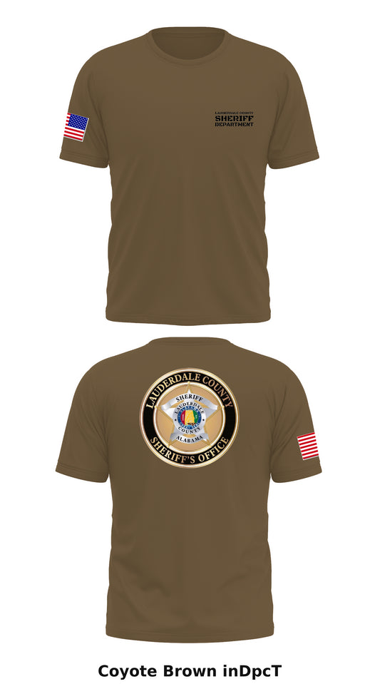 Lauderdale county sheriff department Store 1 Core Men's SS Performance Tee - inDpcT