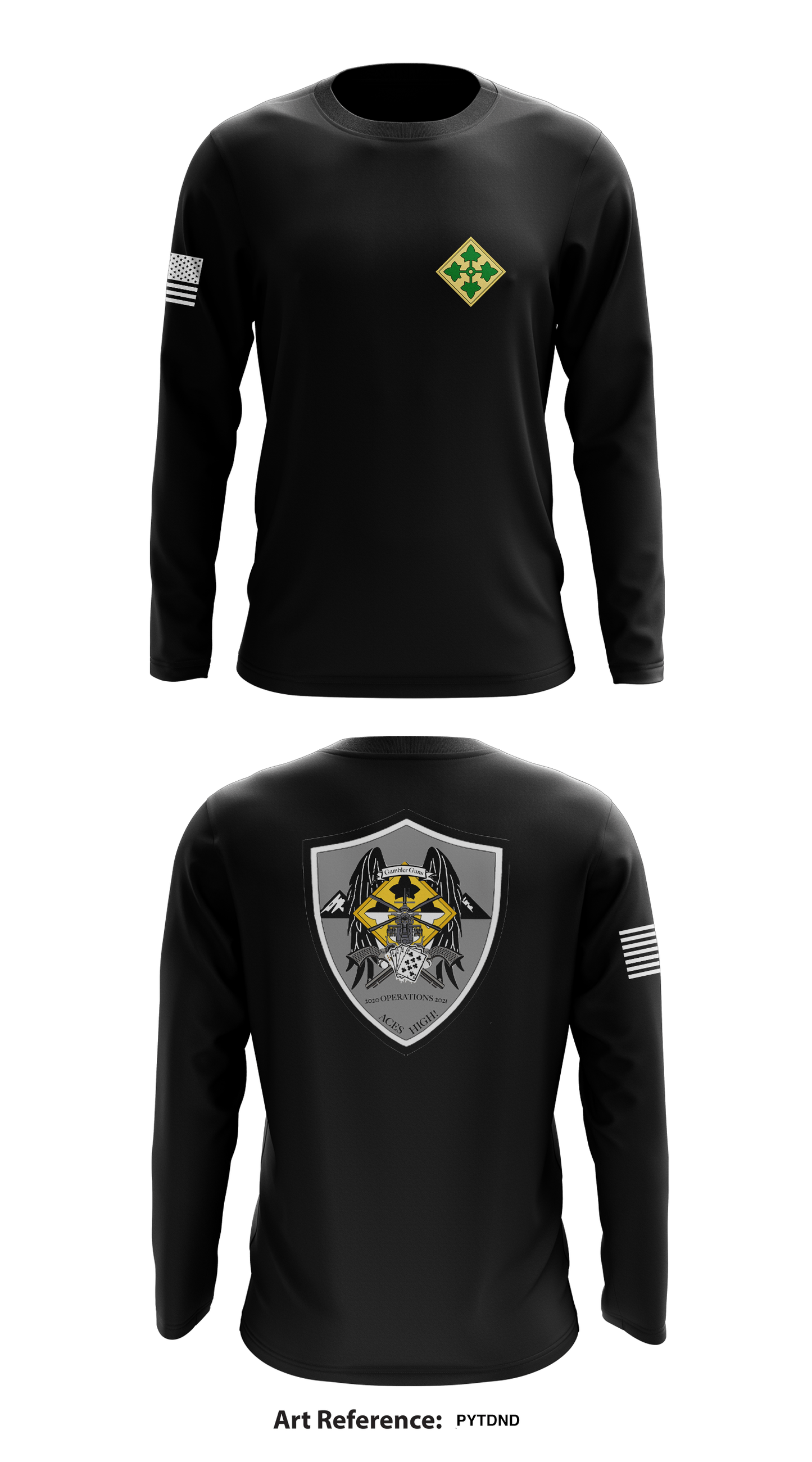 4-4 Operations  Core Men's LS Performance Tee - pytdNd