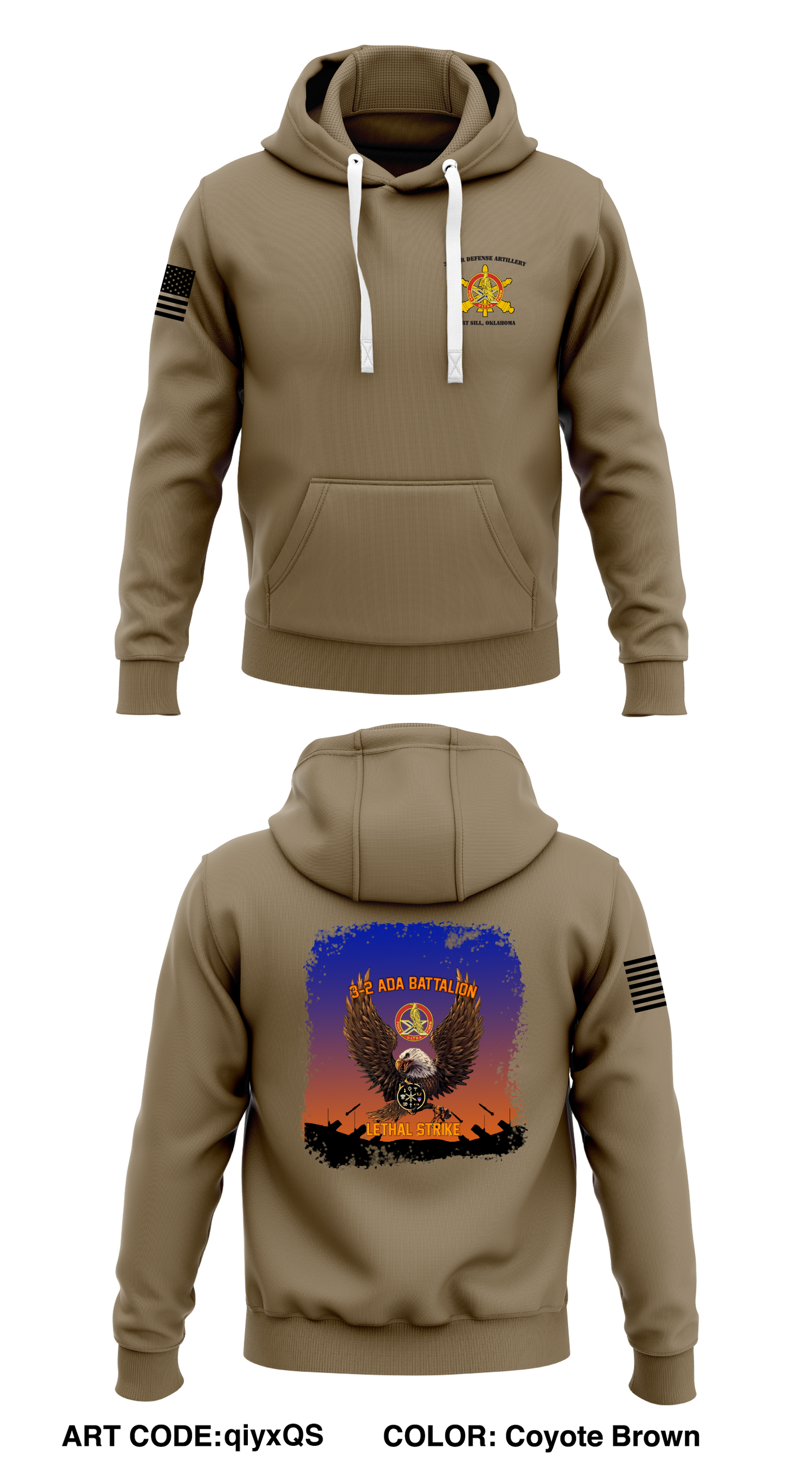 3D Battalion, 2D Air Defense Artillery  Store 1  Core Men's Hooded Performance Sweatshirt - qiyxQS