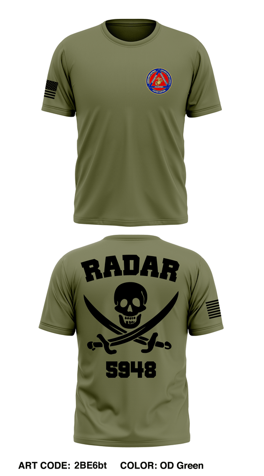5948 MCTSSA RADAR Store 1 Core Men's SS Performance Tee - 2BE6bt