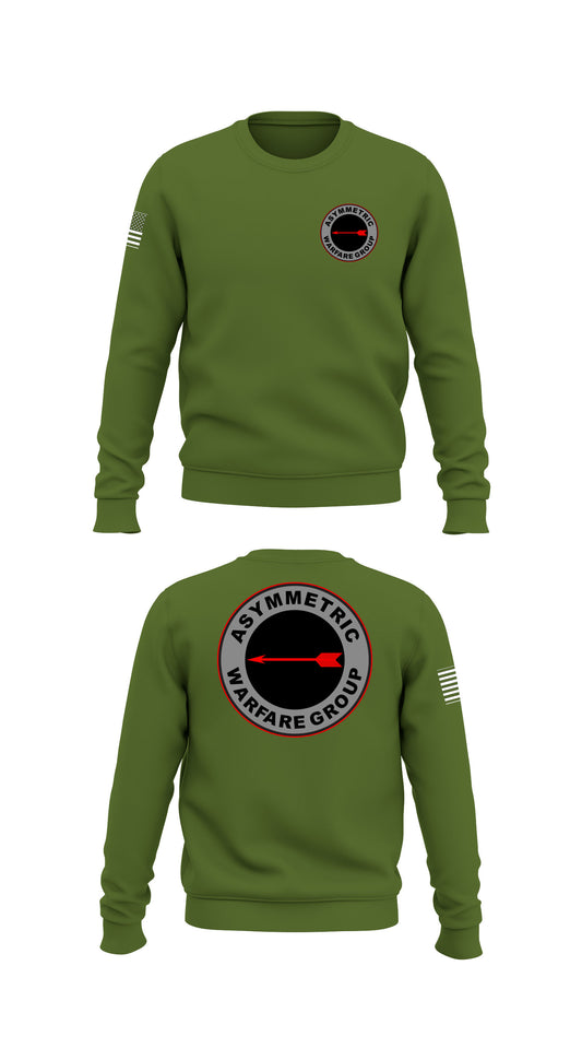 Asymmetric Warfare Group Store 1 Core Men's Crewneck Performance Sweatshirt - 60674694826