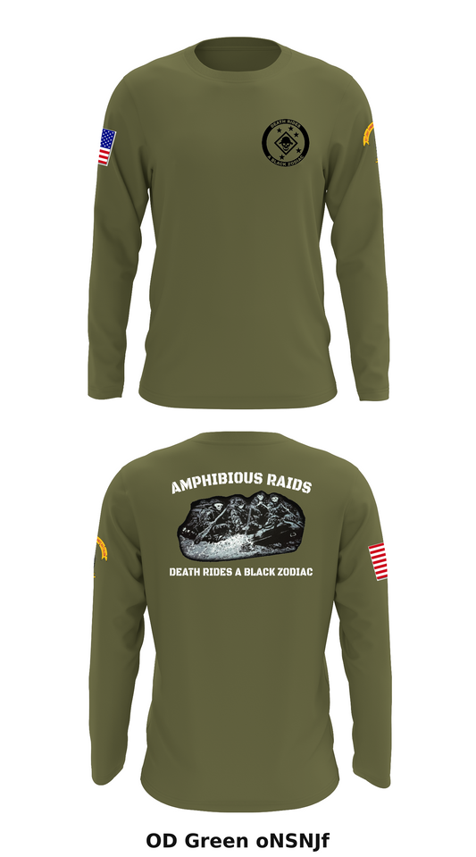 C Co, 1st LAR BN Store 1 Core Men's LS Performance Tee - oNSNJf